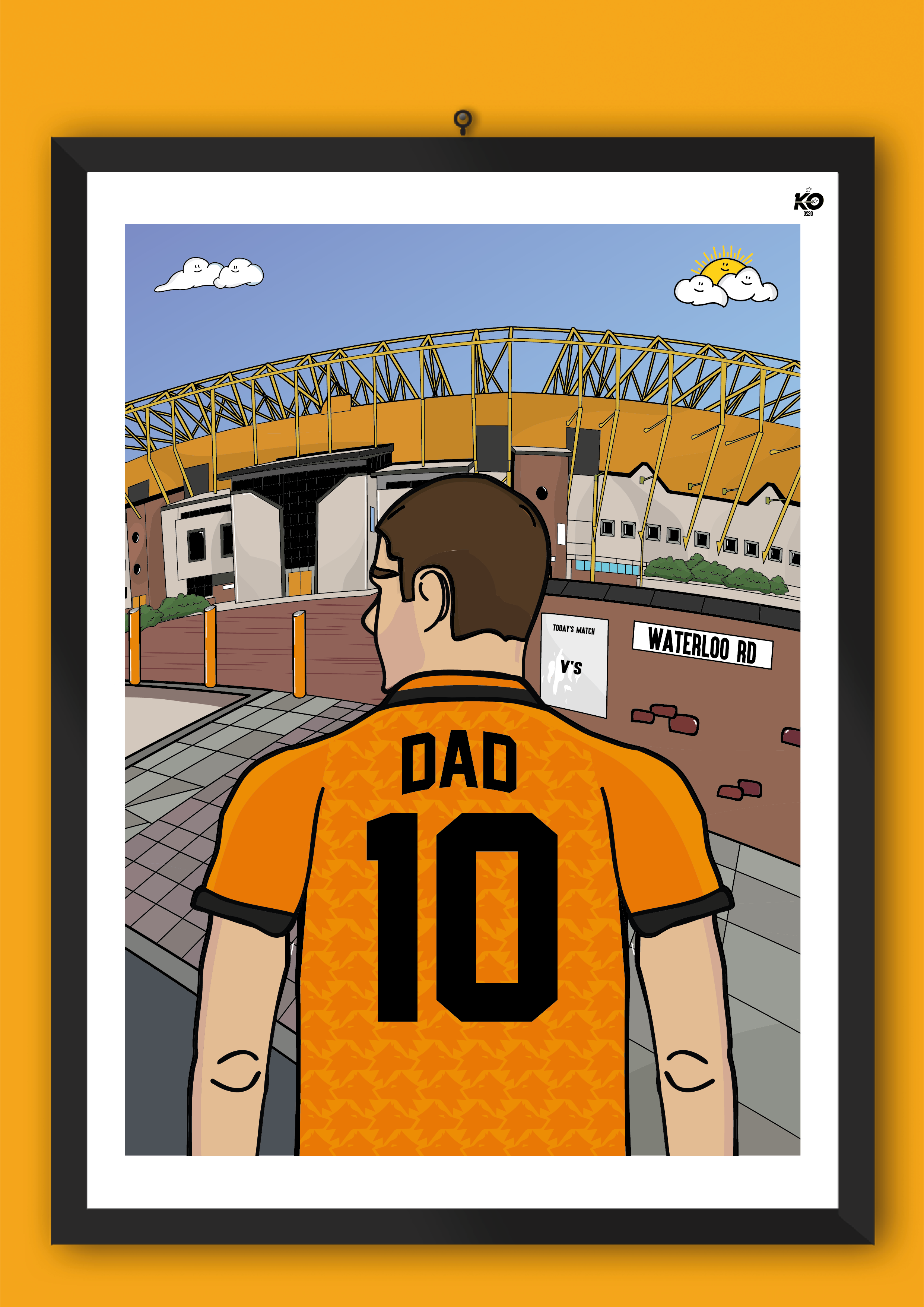 Wolves - Print PersoPersonalised Wolverhampton Wanderers Print | Wolves ...