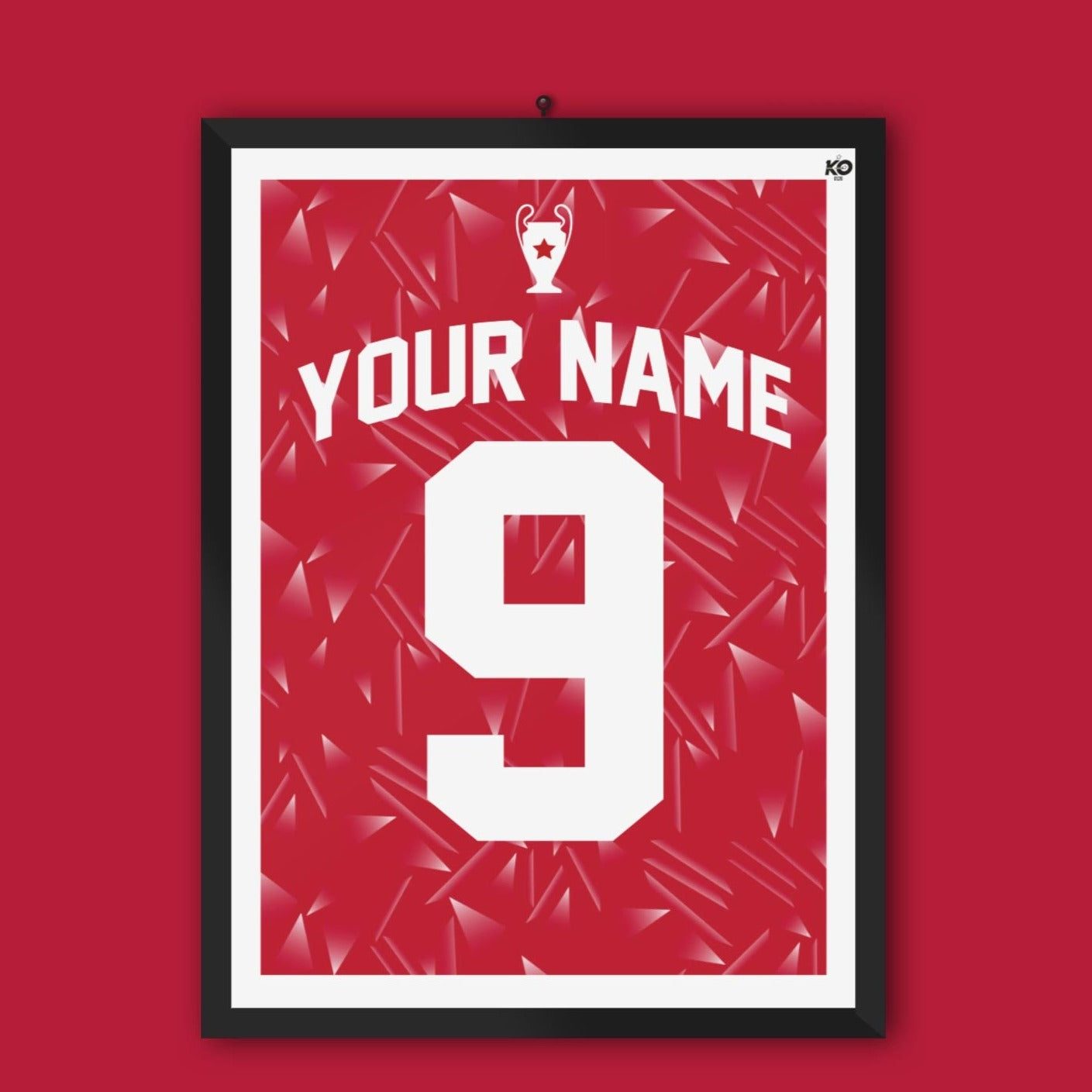 Liverpool Classic Retro Shirt Personalised Print